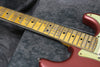 2008 USA Fender Stratocaster, Burgundy Mist Refinish
