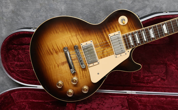 2008 Gibson Les Paul Standard - Tobacco Burst - Flame Top