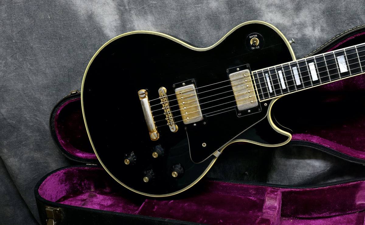 1973 Gibson Les Paul Custom - Black – Andy Baxter Bass & Guitars