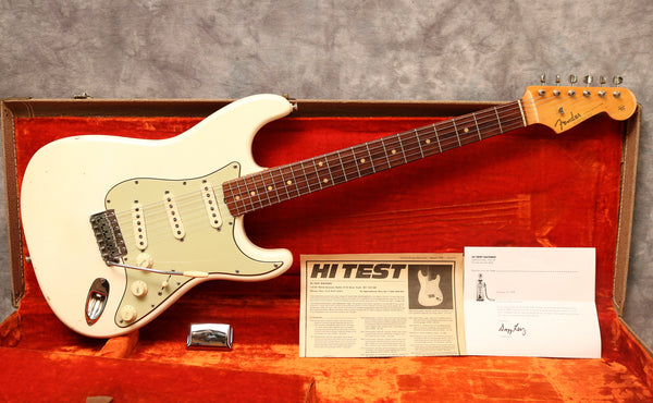 1963 Fender Stratocaster, Olympic White
