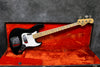 1974 Fender Jazz Bass, Black, Pearl Inlays