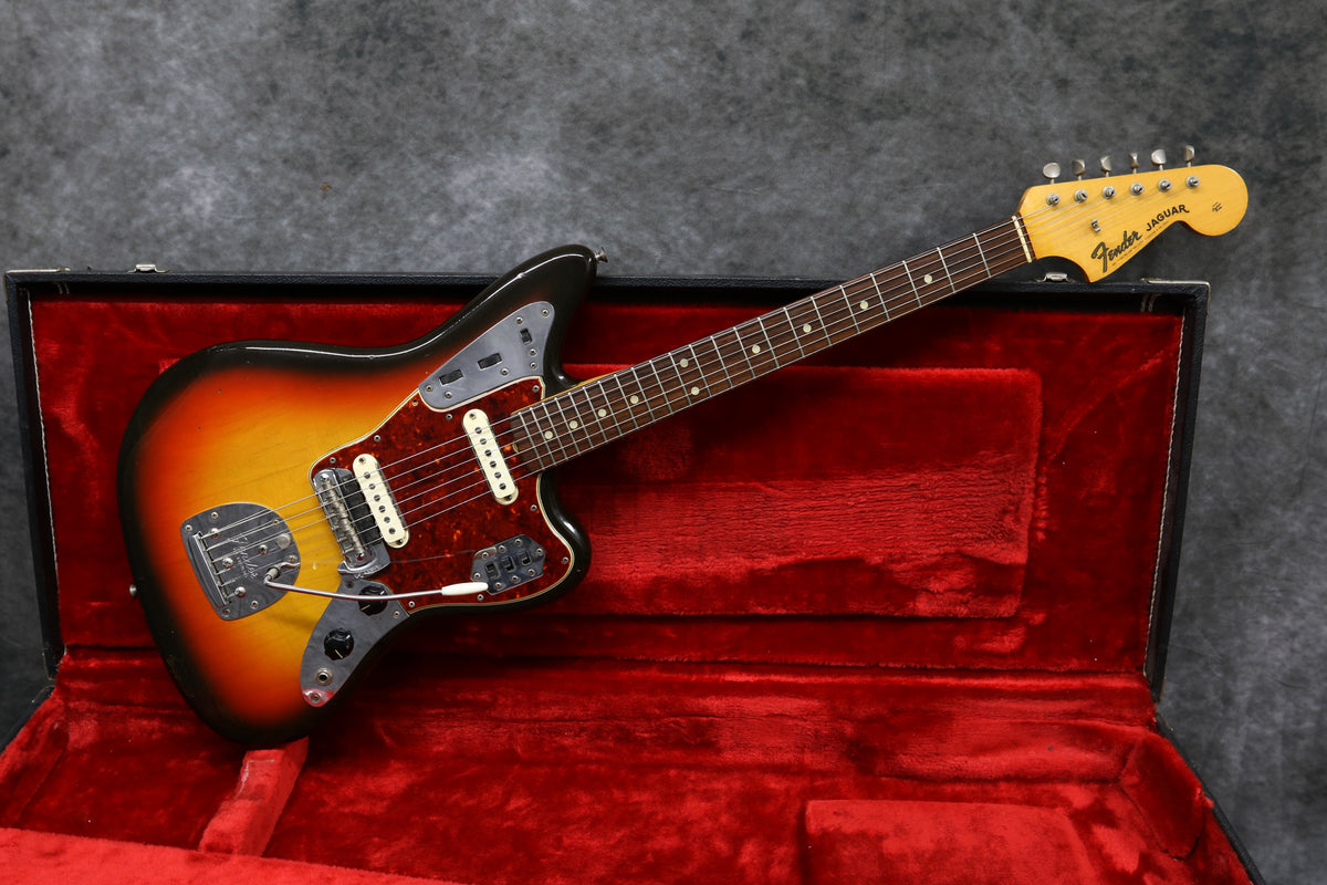 1965 Fender Jaguar, Sunburst – Andy Baxter Bass & Guitars