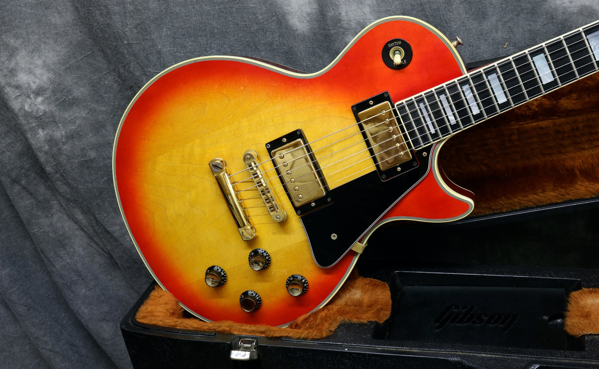 1977 Gibson Les Paul Custom - Cherry Sunburst – Andy Baxter Bass