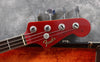 1966 Fender Jazz Bass, Candy Apple Red - Dot & Bound