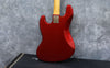 1966 Fender Jazz Bass, Candy Apple Red - Dot & Bound