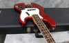 1966 Fender Jazz Bass, Candy Apple Red - Dot & Bound