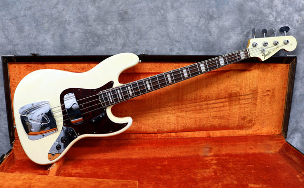 1966 Fender Jazz Bass, Olympic White