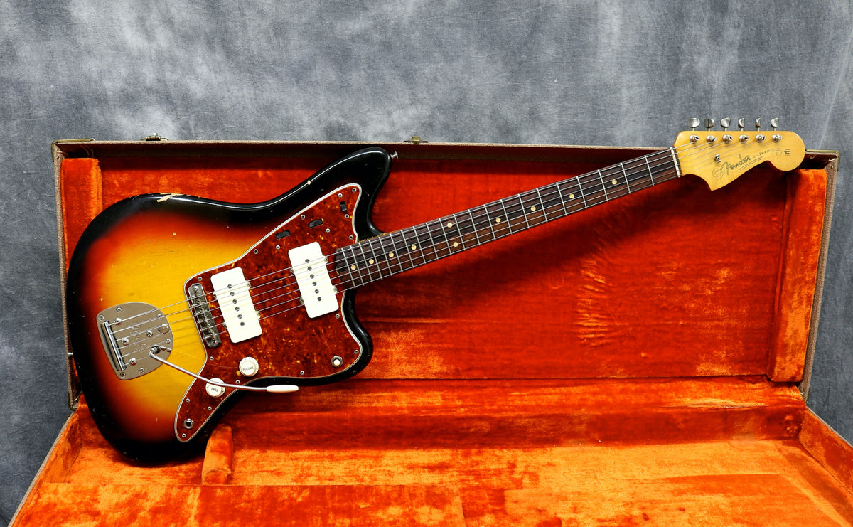 1963 Fender Jazzmaster, Sunburst – Andy Baxter Bass & Guitars