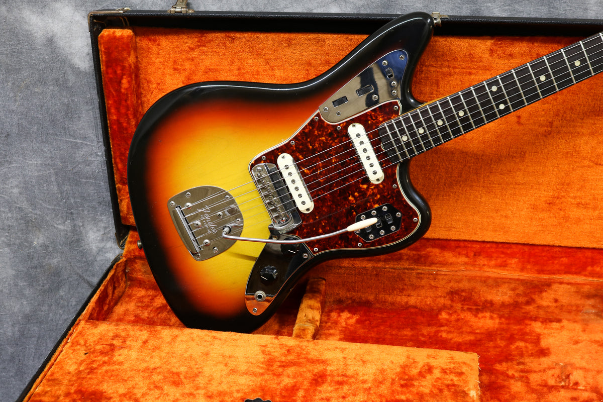 1965 Fender Jaguar, Sunburst – Andy Baxter Bass & Guitars