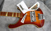 1973 Rickenbacker 4001, Fireglo - Checkered Binding