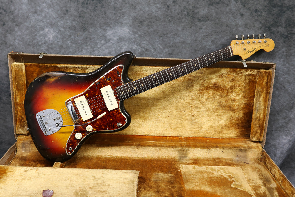 1961 Fender Jazzmaster, Sunburst, Slab Board – Andy Baxter Bass