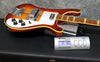 1973 Rickenbacker 4001, Fireglo - Checkered Binding