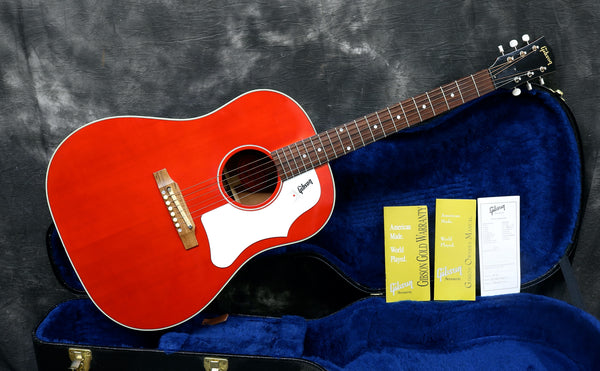 2012 Gibson J45, '68 Reissue, Cardinal Red