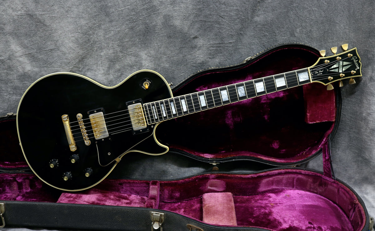 1974 Gibson Les Paul Custom - Black – Andy Baxter Bass & Guitars
