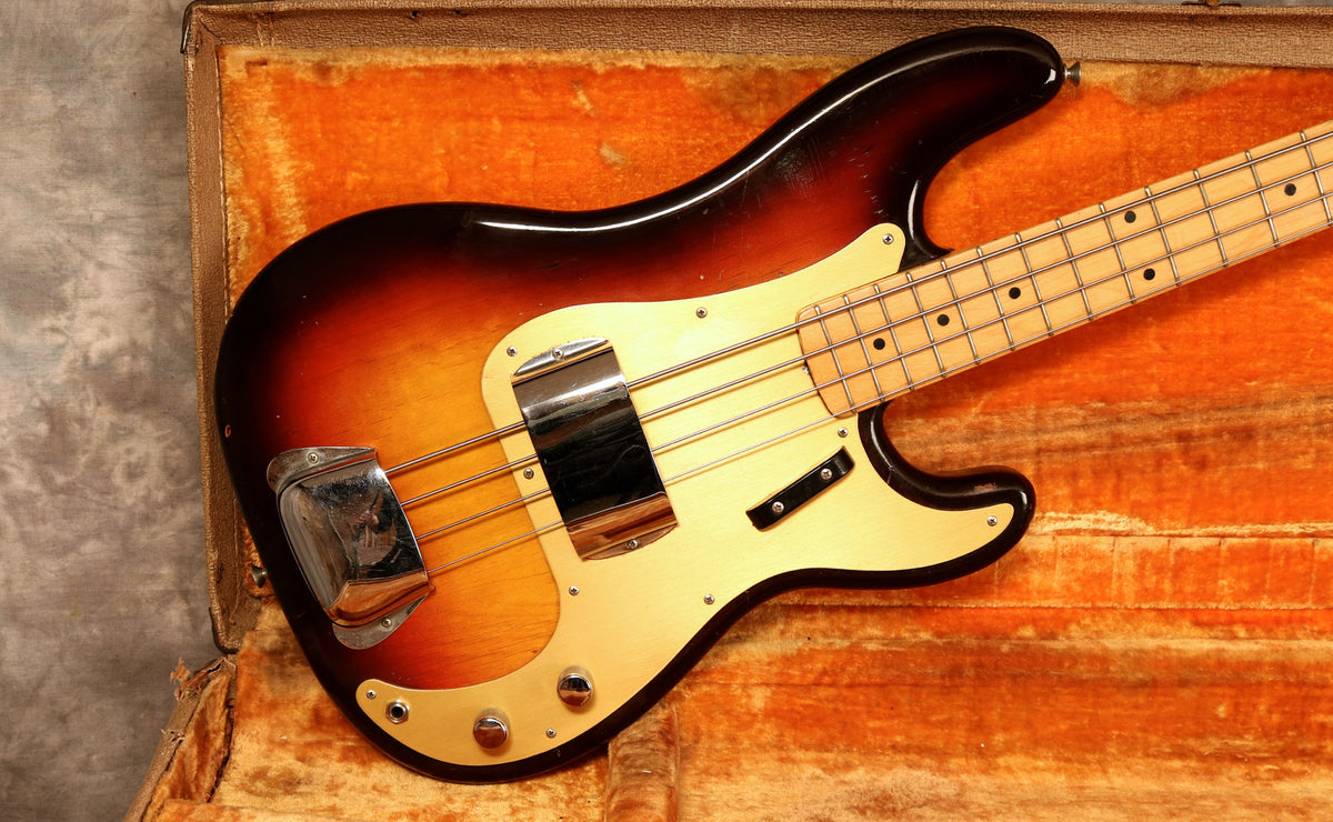 1958 Fender Precision Bass, Sunburst – Andy Baxter Bass & Guitars