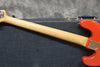 1961 Fender Precision Bass, Fiesta Red Refinish
