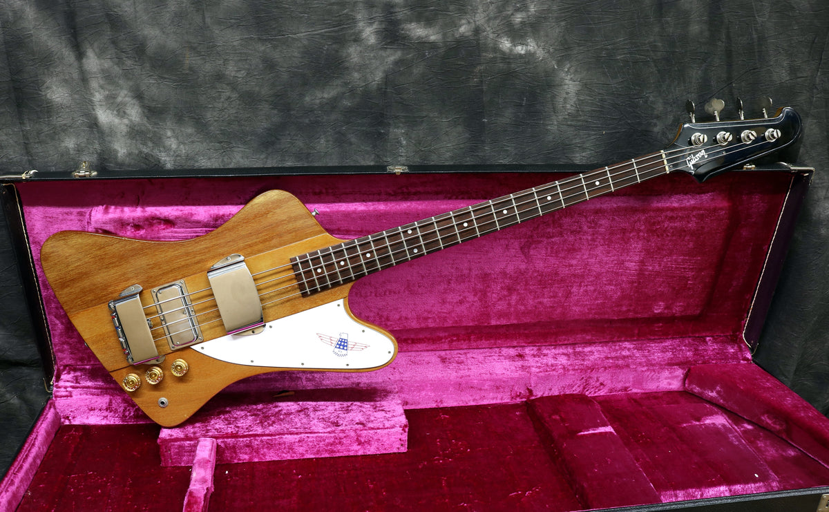 1976 Gibson Thunderbird, Natural – Andy Baxter Bass & Guitars