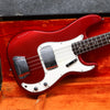 1966 Fender Precision Bass, Candy Apple Red, Exceptional Condition