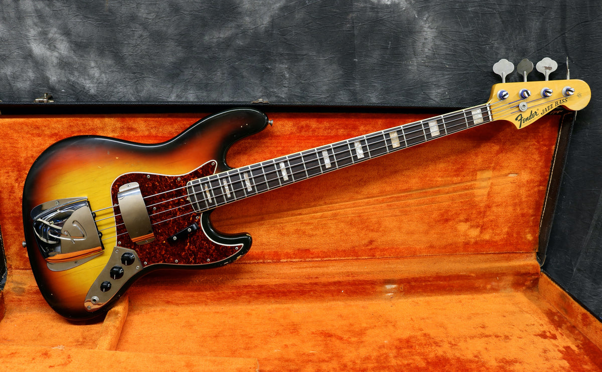 fender jazz base サンバースト Fender Standard Jazz Bass - Brown Sunburst with Rosewood