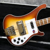 2022 Rickenbacker 4003, Satin Autumnglo, Checker Binding, Ltd Edition