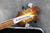 2022 Rickenbacker 4003, Satin Autumnglo, Checker Binding, Ltd Edition