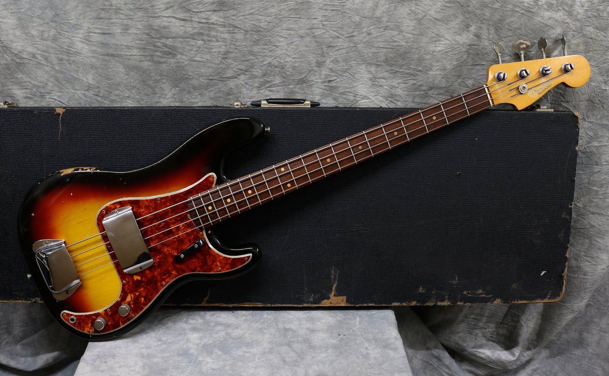 フェルナンデスPrecision Bass サンバースト 1963 Fender Precision Bass, Sunburst – Andy Baxter Bass & Guitars