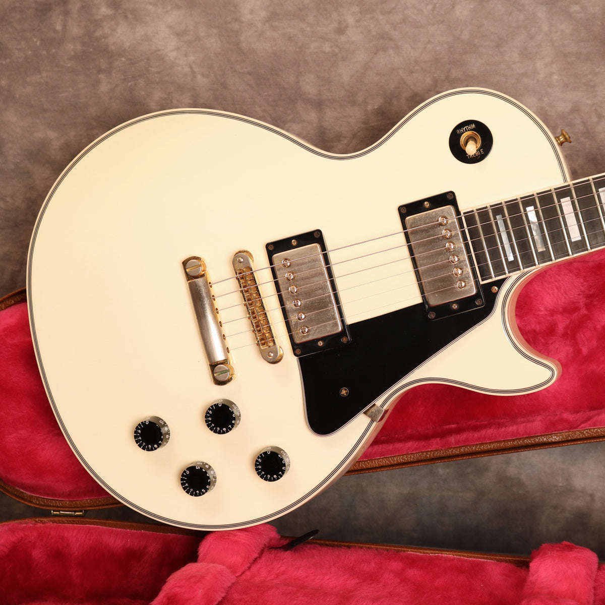 1991 Gibson Les Paul Custom, Arctic White – Andy Baxter Bass & Guitars