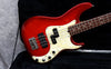 1996 Fender Precision Deluxe, Trans Red