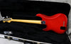 1996 Fender Precision Deluxe, Trans Red