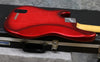 1996 Fender Precision Deluxe, Trans Red