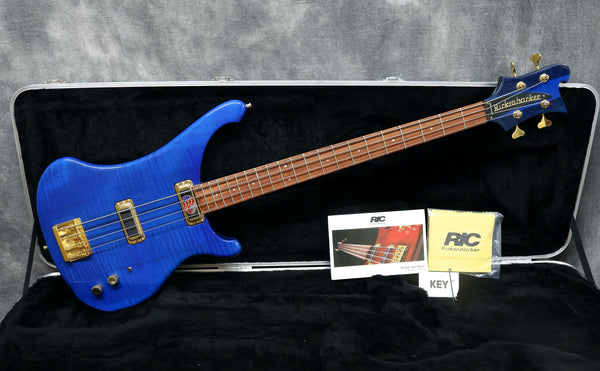 2015 Rickenbacker 4004 CII - Cheyenne - Trans Blue