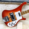 1973 Rickenbacker 4001, Fireglo - Checkered Binding