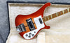 1973 Rickenbacker 4001, Fireglo - Checkered Binding