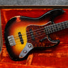 1961 Fender "Stack Knob" Jazz Bass, Sunburst Refinish