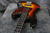 1961 Fender "Stack Knob" Jazz Bass, Sunburst Refinish