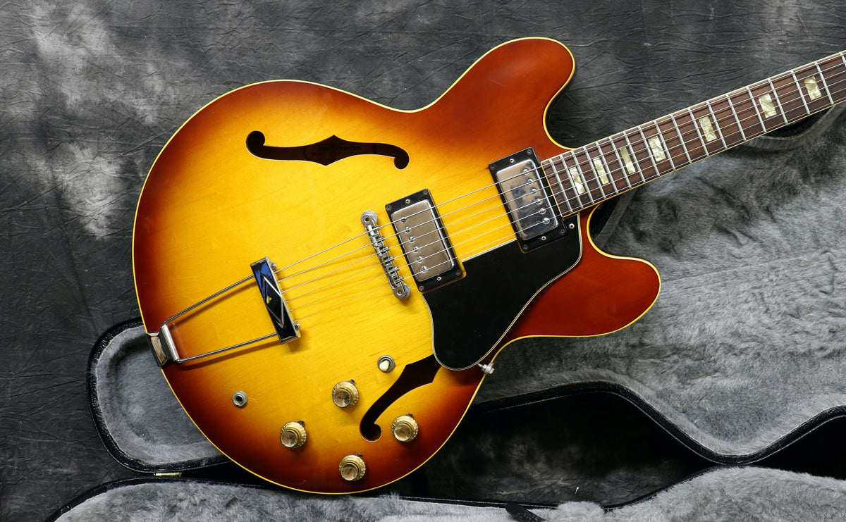 1968 Gibson ES-335 TD, Ice Tea Sunburst – Andy Baxter Bass & Guitars