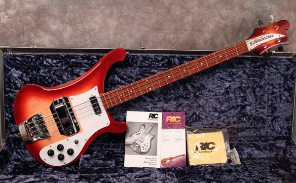 1998 Rickenbacker 4001 V63, Fireglo