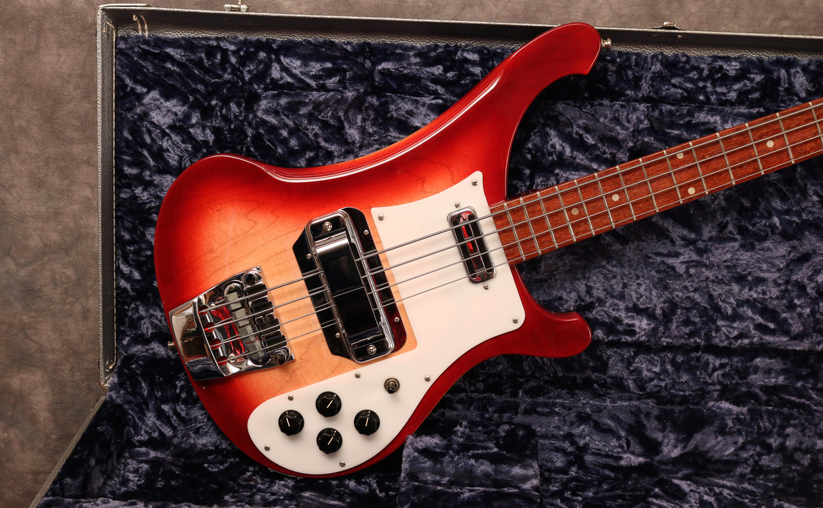 1998 Rickenbacker 4001 V63, Fireglo – Andy Baxter Bass & Guitars