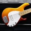 2002 Music Man Stingray 5, Autumn Red Sunrise