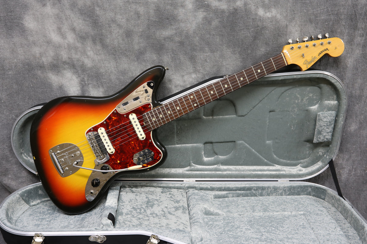 1965 Fender Jaguar, Sunburst – Andy Baxter Bass & Guitars