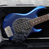 2006 Music Man Stingray 5 HH, Blue Pearl