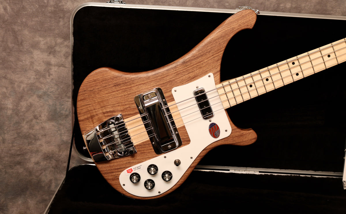 2019 Rickenbacker 4003S, Walnut – Andy Baxter Bass & Guitars