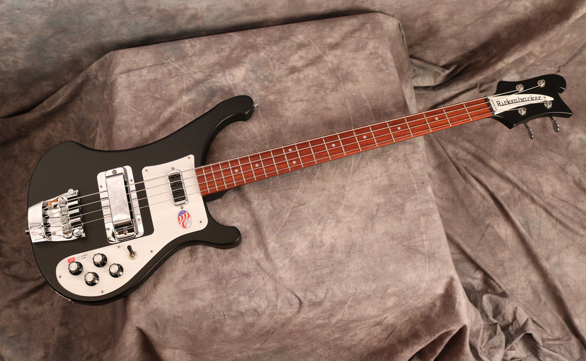 2019 Rickenbacker 4003S, Matte Black – Andy Baxter Bass & Guitars