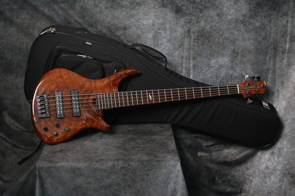 Roscoe SKB Custom 3005, 5-String, Redwood