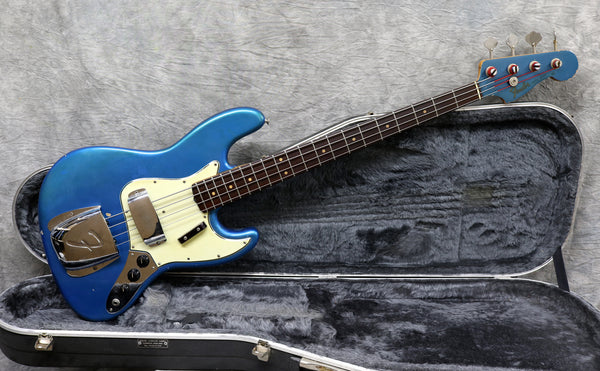 1964 Fender Jazz Bass, Lake Placid Blue Refinish