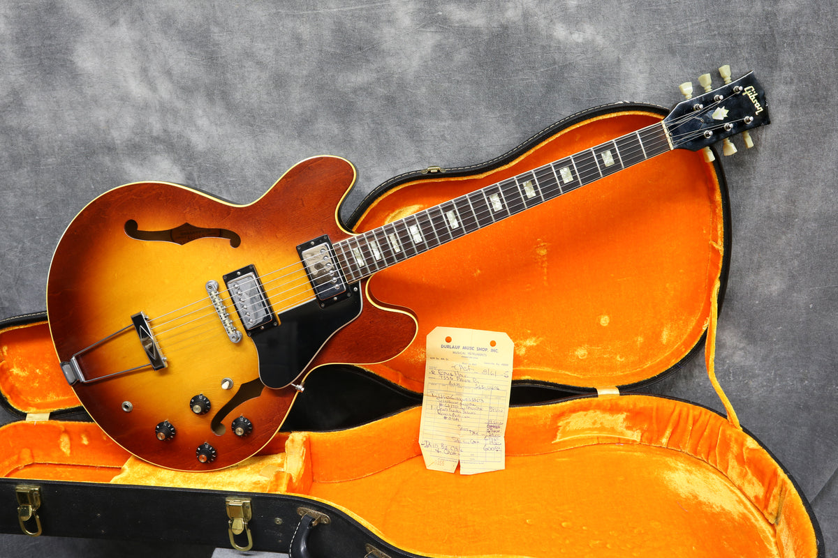1971 Gibson ES-335 TD, Ice Tea Sunburst – Andy Baxter Bass & Guitars