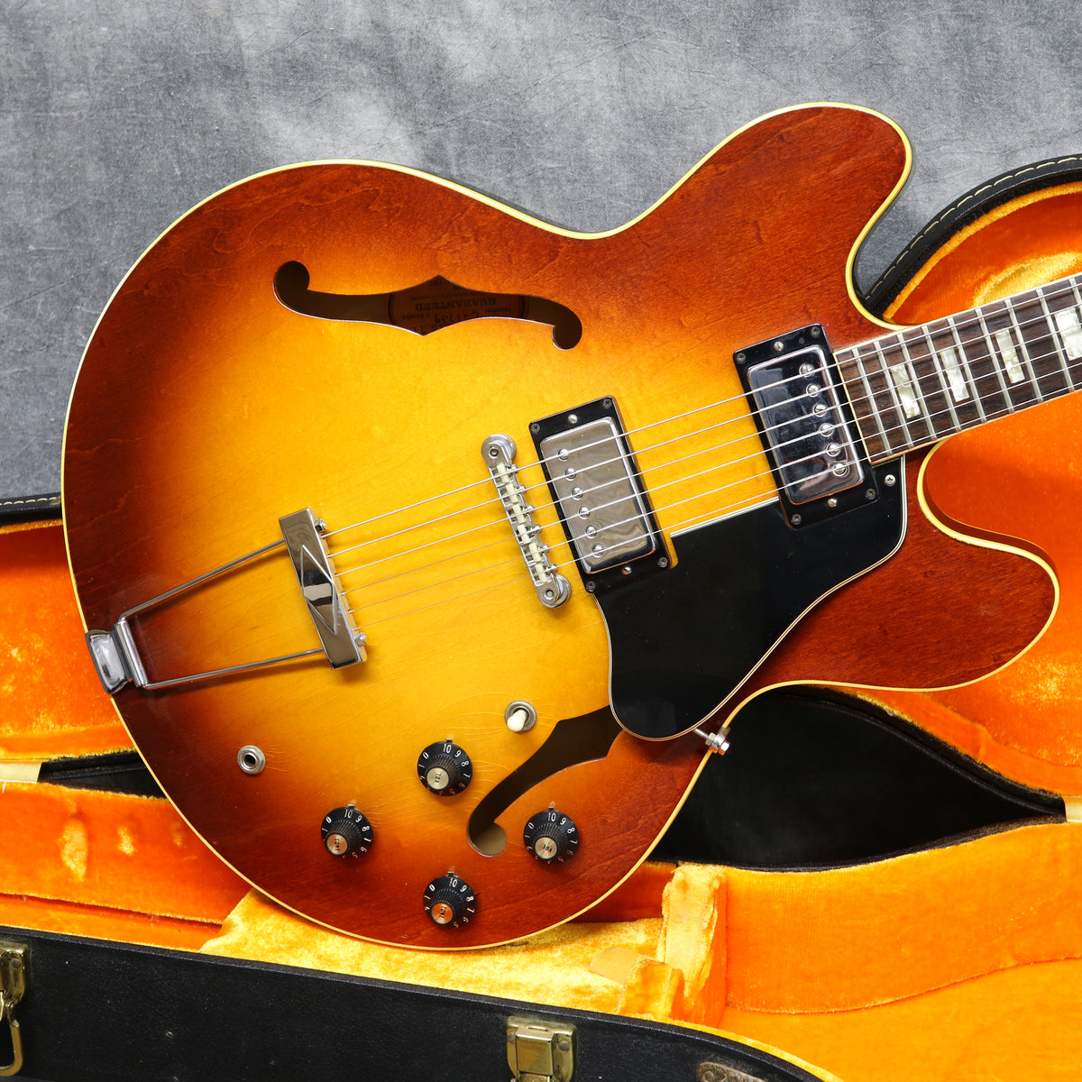 1971 Gibson ES-335 TD, Ice Tea Sunburst – Andy Baxter Bass & Guitars