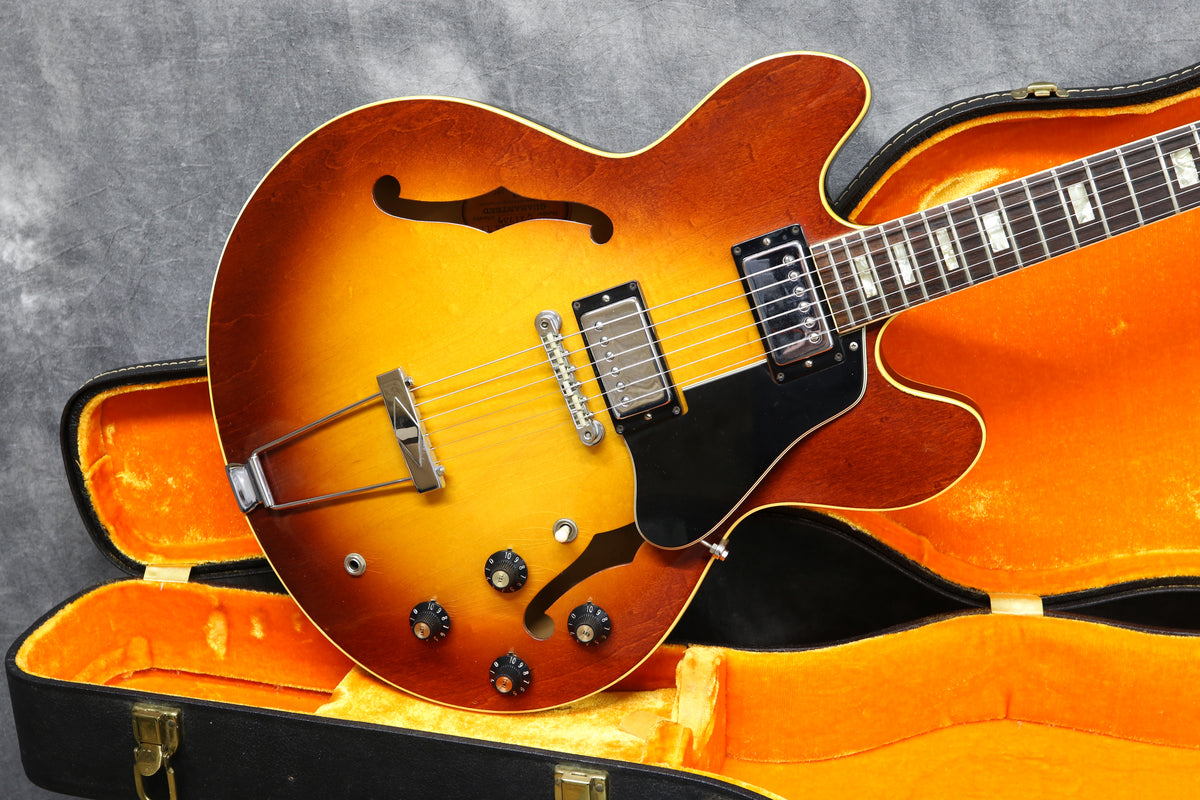 1971 Gibson ES-335 TD, Ice Tea Sunburst – Andy Baxter Bass & Guitars