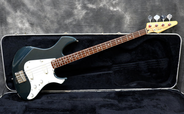 1985 Fender Performer Bass, Gun Metal Blue Metalic
