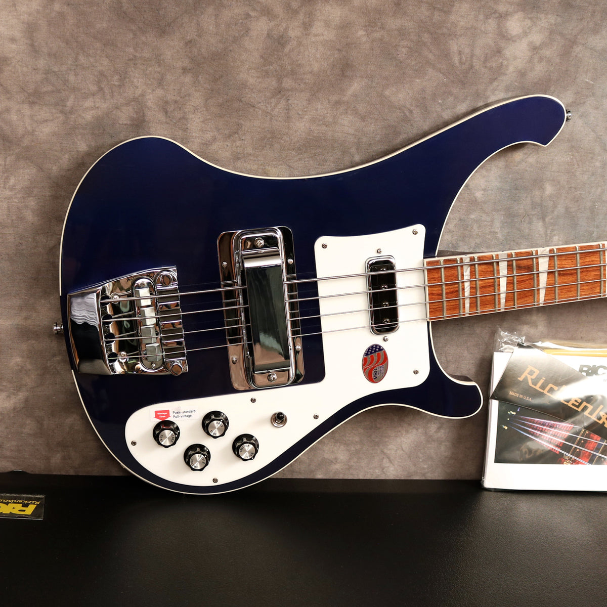 2017 Rickenbacker 4003, Midnight Blue *CALL/EMAIL TO ORDER* – Andy